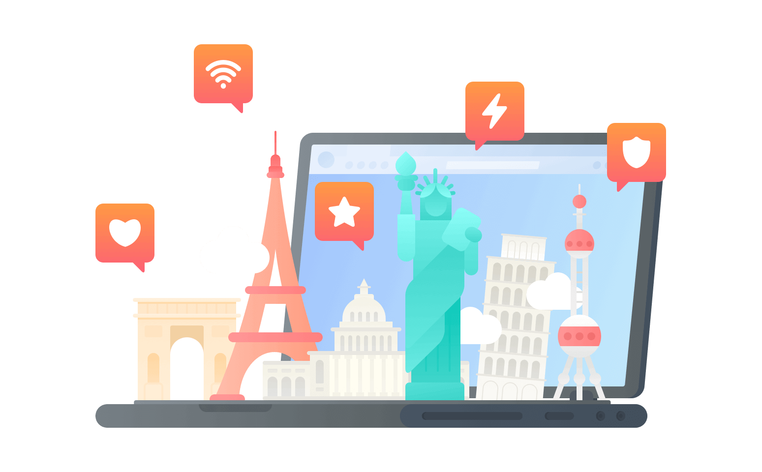 在赤道几内亚连接到中国的加速器 - 返华VPN